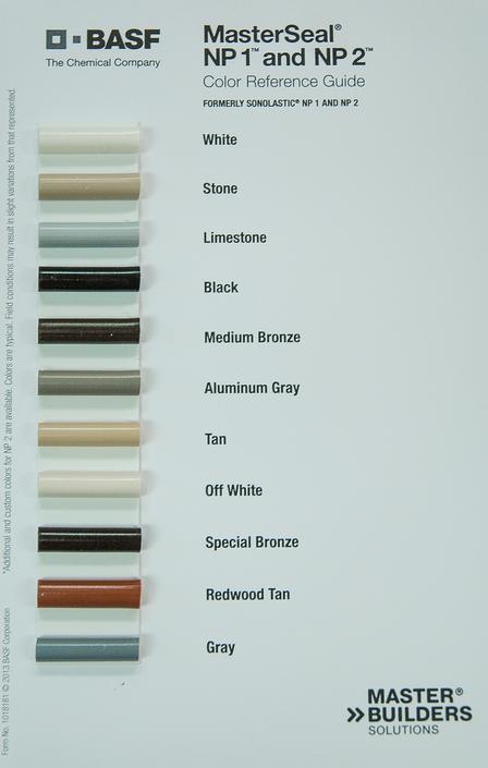 Sonoguard Color Chart