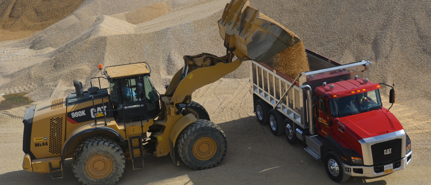 Loading a Dump Truck with Gravel