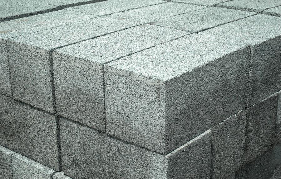 Block - Masonry Block - Block 4"x8"x16" Concrete Solid