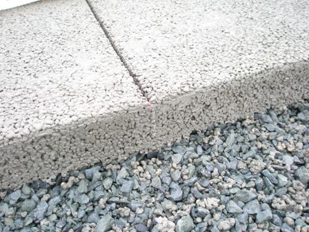 C&D's Portland cement pervious concrete installed by Z-Con, Inc.