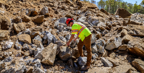 Breaking New Ground: Chaney Develops Its First Stone Quarry