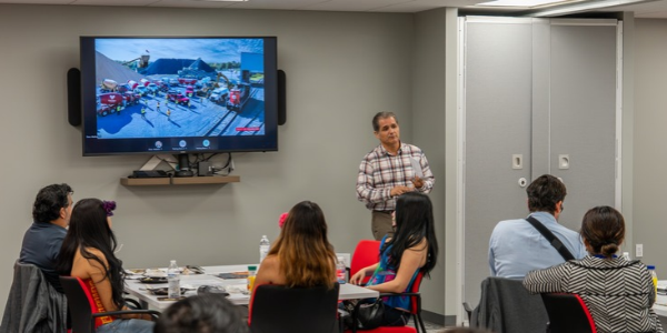 Chaney Hosts Latin Business Breakfast